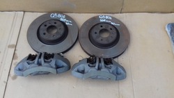 Audi q5 80a суппорт зажимы тормозные перед диски фото №1