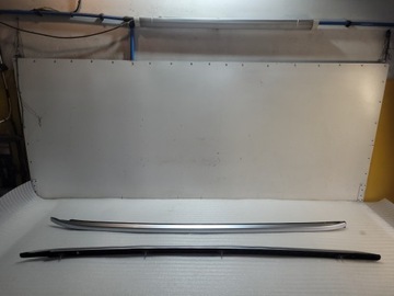 Renault koleos ii рейлинги крышные хромированные комплект фото №1