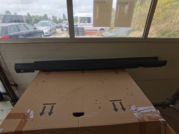 Ford focus mk iv - планка пороговая правая чёрная фото №1