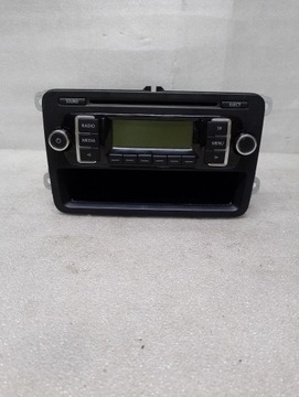 Радіо cd заводські vw caddy 5k0035156 фото №1