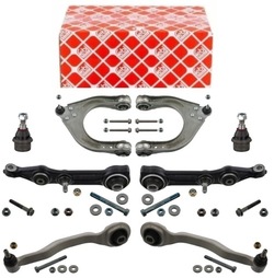 Набор рычаги штифты перед mercedes класс e w211 s211 febi + болты фото №1