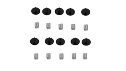 Застібки захисні накладки двигуна mercedes w201 w124 w202 w210 фото №1