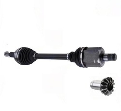 Піввісь vw crafter 2.0 tdi 2016-- перед - ліва сторона - механічна коробка передач - комплект фото №1