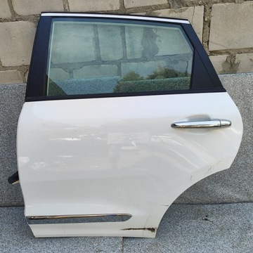 Kia niro i двері ліві задні лівий зад 19r чіткий білий ud фото №1