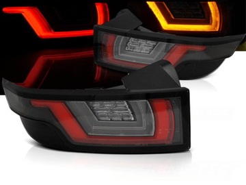 Лампы задние динамичный led red белый чёрный do land rover range evoque 11-18 фото №1