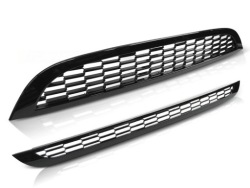 Решітка решітка глянцевий чорний mini cooper 01-06 r50 r53 фото №1