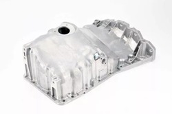 Поддон масляная з отверстие na датчик, alu фото №1