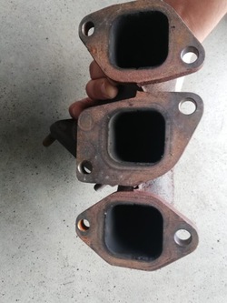 Колектор випускний 03h253031c audi q7 3.6 fsi лівий фото №1