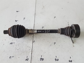 Vw golf 6 vi 08-13r octavia ii 1.4 tsi cax полуось левая перед 1k0407271ja фото №1