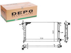 Радіаторів двигуна depo 060820n 8mk376715431 фото №1
