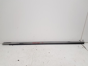 Kia sportage iii планка накладка левый зад хром фото №1