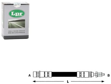 Шланг тормозной [lpr] фото №1