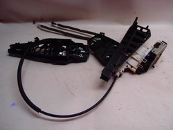 Замок дверь левый зад 4 штыревой jeep compass ii фото №1