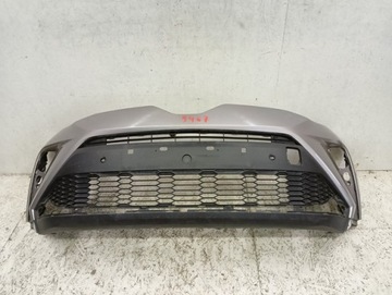 Бампер перед переднее toyota chr ch-r рестайлинг 2019- фото №1