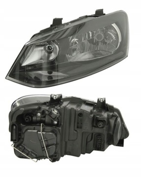 Фара лампа лівий vw polo 6r 09- фото №1