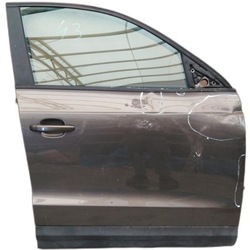 Audi q3 8u двері передні перед ліві скло фото №1