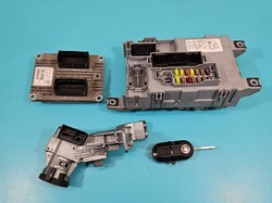 Комп'ютер блок керування двигуна набір iaw 5sf3.m2 fiat grande punto 1.4 8v фото №1