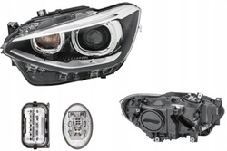 Фара лампа лівий bmw 1 f20 11- ксенон hella фото №1