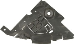 Захист нижня бампера ліва dacia logan, 2012- фото №1