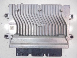 Citroen c3 i блок керування двигуна комп'ютер 9661961280 1,4 21585785-4a j34p фото №1