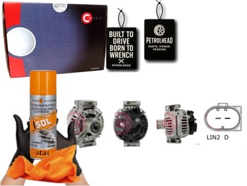 Генератор 12v 120a casco #petrolhead pro+ kit4 фото №1