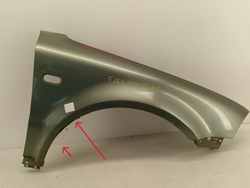 Крило правий переднє vw passat b5 рестайлінг 01-05 фото №1