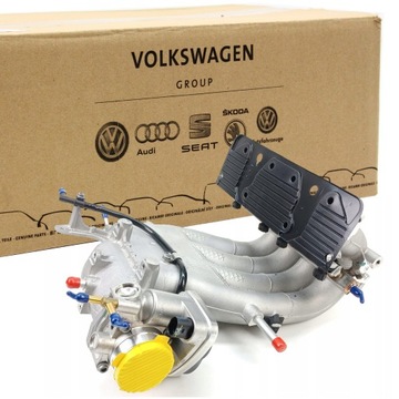 Коллектор впускной всасывающий volkswagen golf v beetle 06a133185gg фото №1