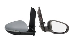 Дзеркало vw touran 1t3 ,2010-2015 ele. skł. праві фото №1