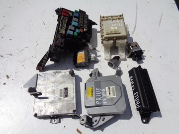 Компьютер двигателя toyota prius ii 2 1.5 vvt-i hyb фото №1