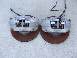 Зажимы диски тормозные колодки mercedes glc w253 340mm фото №1