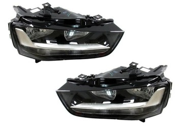 Лампа audi a4 b8 11.11-12.15 левая фара фото №1