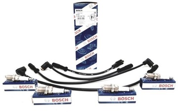 Bosch провода+ свечи fiat albea palio siena 1.2 фото №1