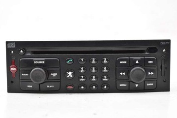 Радио радиопроигрыватель cd rds 96556952xt peugeot 307 01-05 фото №1