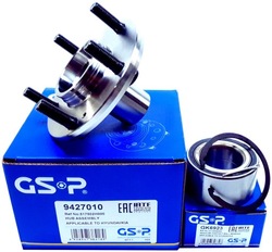 Ступиця + підшипник колеса перед gsp elantra iv i30 i pro ceed i cerato ii iii фото №1