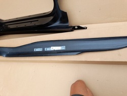 Планка порогова chevrolet corvette c7 z06 карбон фото №1