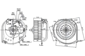 Вентилятор воздуходувка nissens 1408300508 1408301208 фото №1