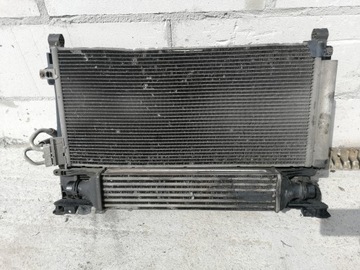 Комплект радіатор вентилятор opel corsa d 1.3 1.7 cdti фото №1