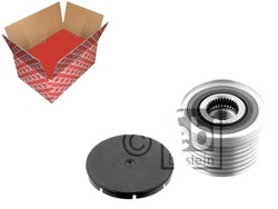 Feb32313 колесо пасове генератора bmw 1 e81 , 1 e фото №1