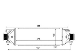 Nrf інтеркулер fiat bravo/punto 1,9d 07- фото №1