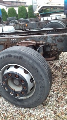 Ось ведомая подъемная daf xf 105 cf фото №1