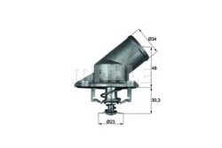 Behr термостат opel 92c 1,0-1,2 фото №1
