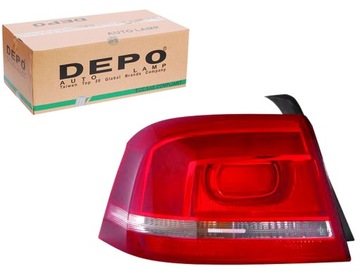 Depo лампа зад l запчастина зовнішня vw passat b7 s фото №1