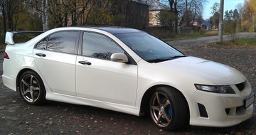 Honda accord 7 пороги накладки пороговые mugen kpl gt shop фото №1