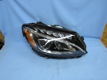 Права mercedes w205 led high performance ідеальний стан америка usa фото №1