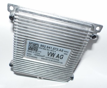 Vw id3 id.3 модуль led преобразователь 992941572ae 992941572a оригинальный номер фото №1