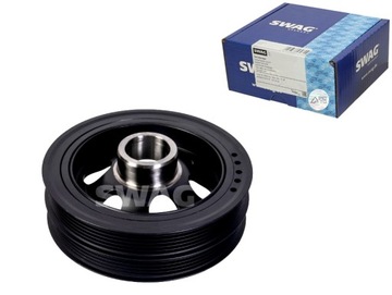 Колесо ременное вала коленчатого ford transit v363 2.0d 03.16- swag фото №1