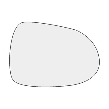 Szkło/lustro honda jazz bez поворотник 2002-05 фото №1