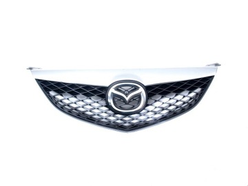 Решётка радиатора решётка эмблема значок mazda 6 gg 02-05 фото №1