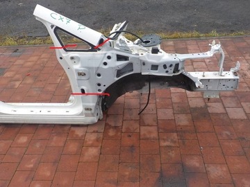 Mazda cx7 06-12 чверть правий перед права фото №1