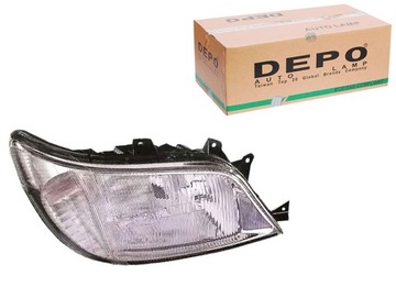 Depo фара mercedes sprinter h1 h7 w5w py21w 9 фото №1